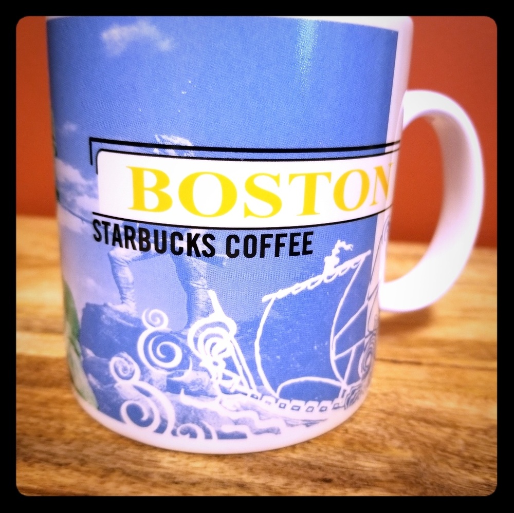 BOSTON STARBUCKS CITY MUG